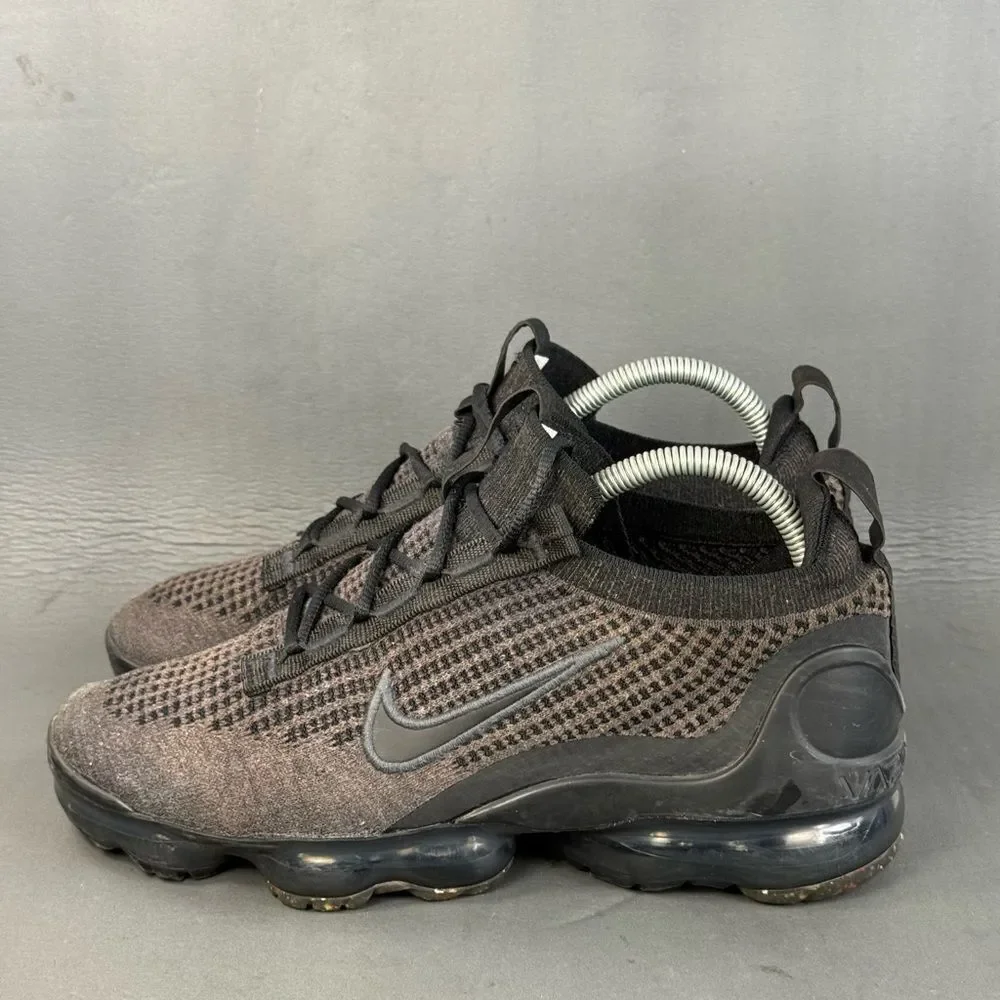 Nike Air VaporMax Flyknit  Black Anthracite  Shoes womens size 8.5 (Y6.5)